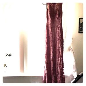 Long Medium (7) bridesmaids dress